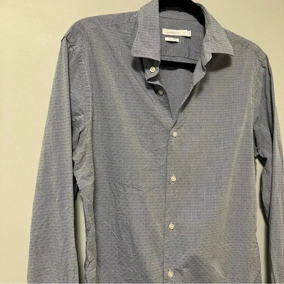 J. Linderberg blue button down shirt - Picture 6 of 6